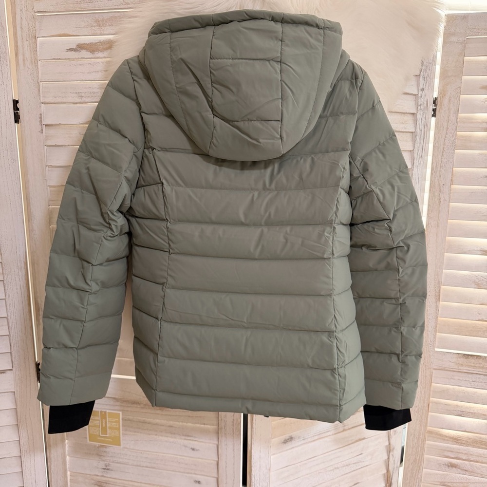 Michael Kors Olive Hooded Puffer Jacket - Picture 3 of 16